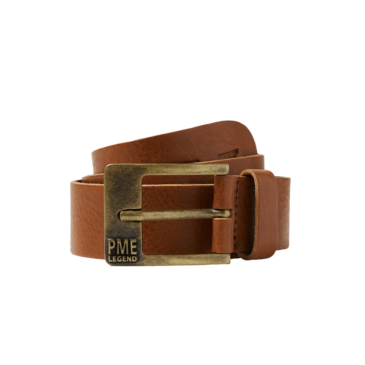 PME Legend Herren Ledergürtel FAR WEST BELT - 85-110cm Gürtellänge 100% Leder, Größe:95cm, Farbe:Cognac 750