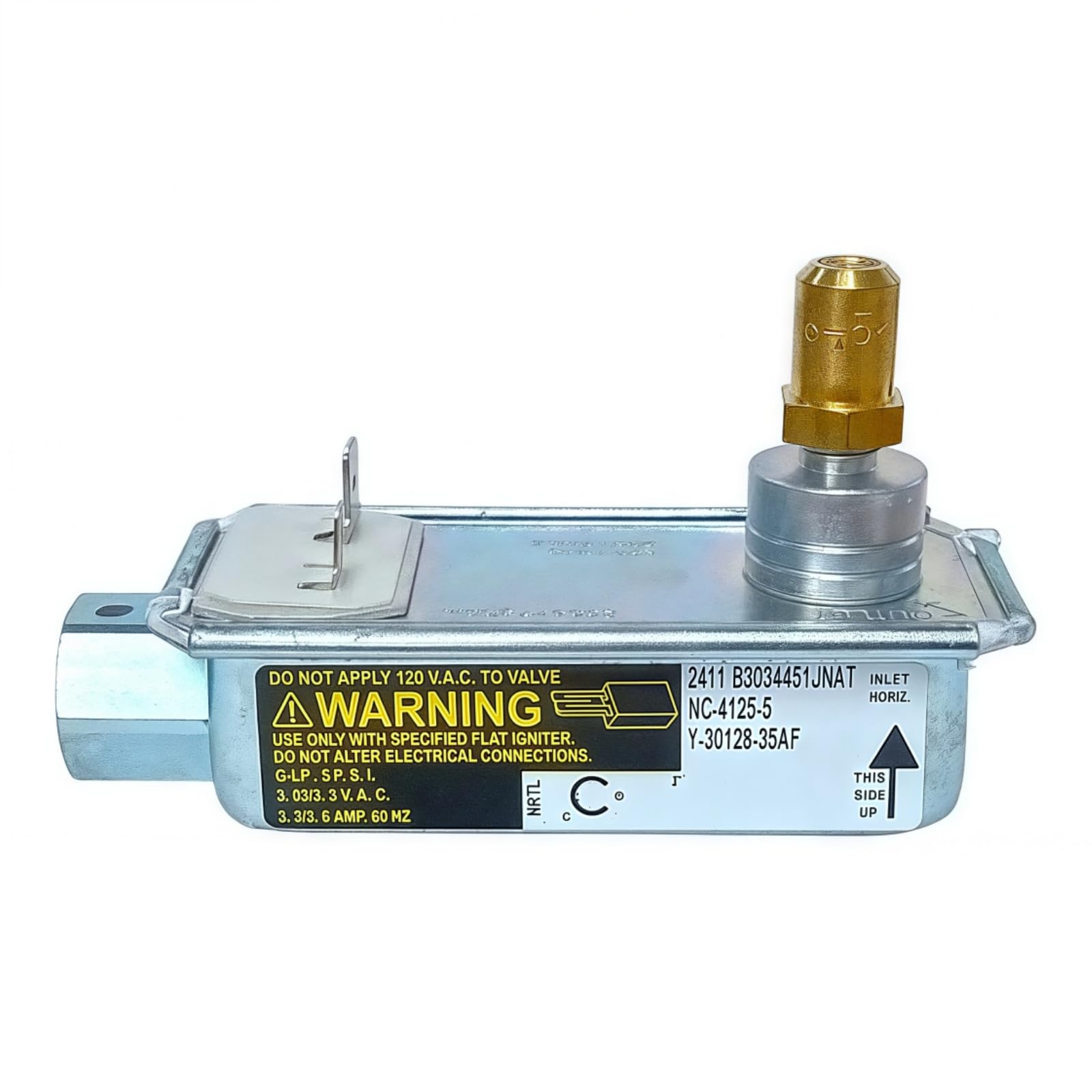 Puoernc Silver 30128-35Af Compatible With Electrolux Frigidaire Gas Range Oven Safety Valve 3203459