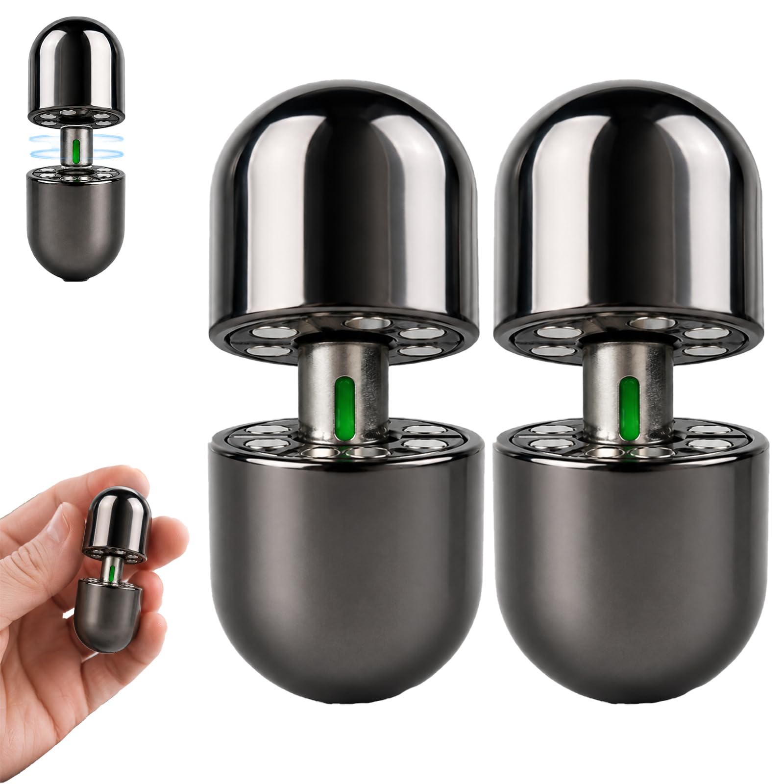 Magnetic Levitation Fidget Spinner,Metal Pill Fidget Spinner Toys