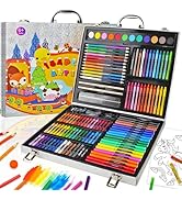 Amazon.co.jp: Okiki お絵描きセット【新登場 双頭式色鉛筆 クレヨン