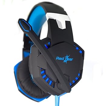 redgear hellfury 7.1 usb professional gaming headphones with led and mic for pc