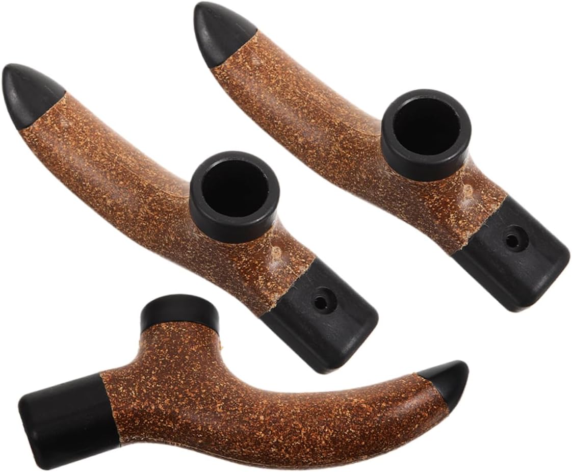 3pcs Trekking Pole Handle Replacement Grip Non-Slip Cork Hiking Stick Handle for Enhanced Stability and Comfort All Weather Conditions