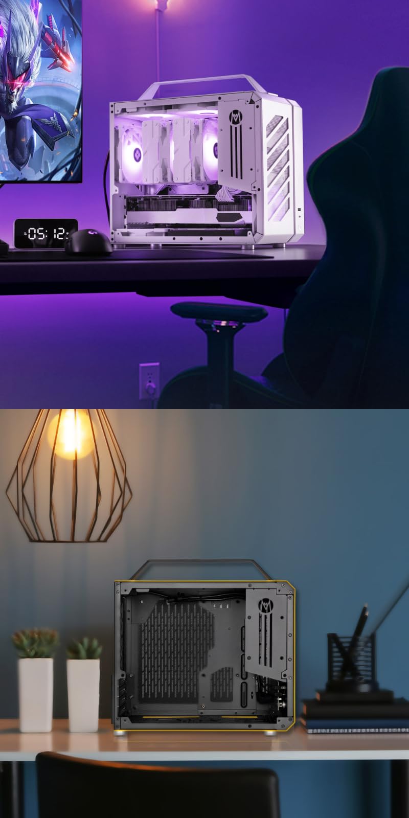 Amazon.co.jp: オウルテック Mechanic Master ミニITX PCケース Mini