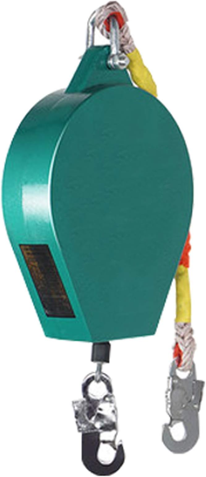 FHCRYO Self-retracting Fall Arrester, Telescopic Lifeline, Webbing Type Fall Arrester Roof Protection Load Self-retracting Lifeline Used for Roof Construction at Heights