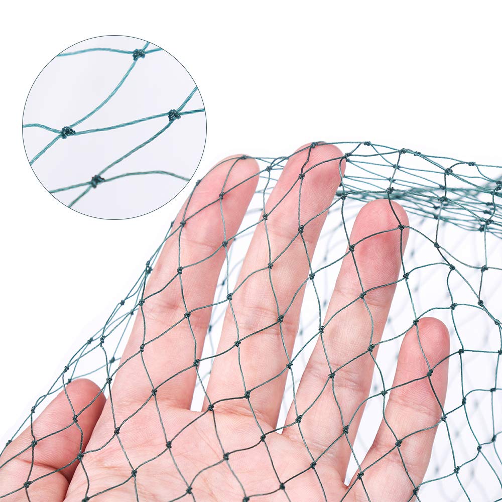 Lancer Un Filet Fiffères de Jet de Main de pêche Puissant for la pêche en Amérique Style Green Multifilament Ligne de pêche Durable Anneau Bleu Cast Net