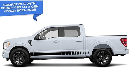 Miniatura 10 de Adhesivo adhesivo inferior Sport Stripe kit compatible con Ford F 150 2015-presente
