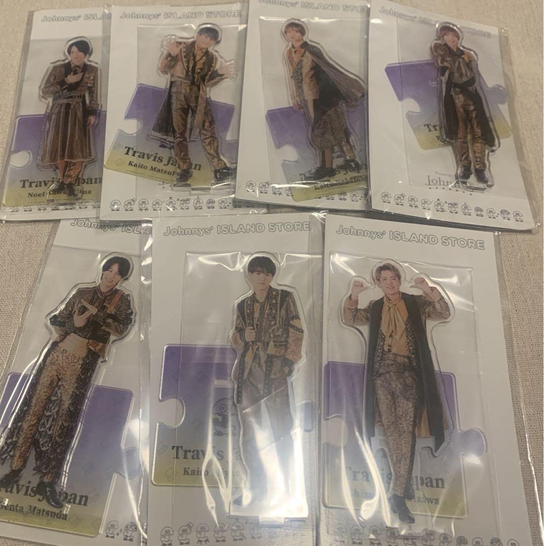 Amazon.co.jp: TravisJapan アクリルスタンド 全メンバーセット