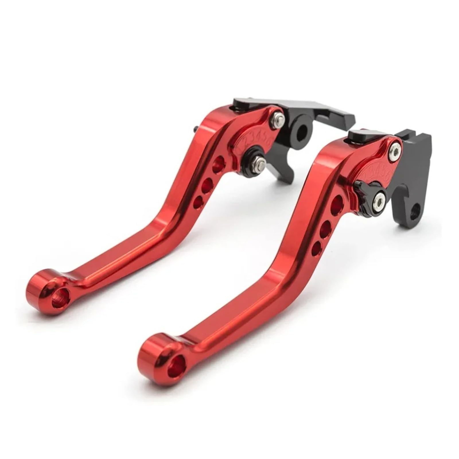 Dajmsuy 147Mm Red Motorbike Brake Clutch Lever For Cbr650 Cb650 R F For Cbr650f For Cb650f For Cb650r For Cbr650r 2014-2024 For Cbr Cb 650 Motorcycle Adjustable Brake Clutch Lever