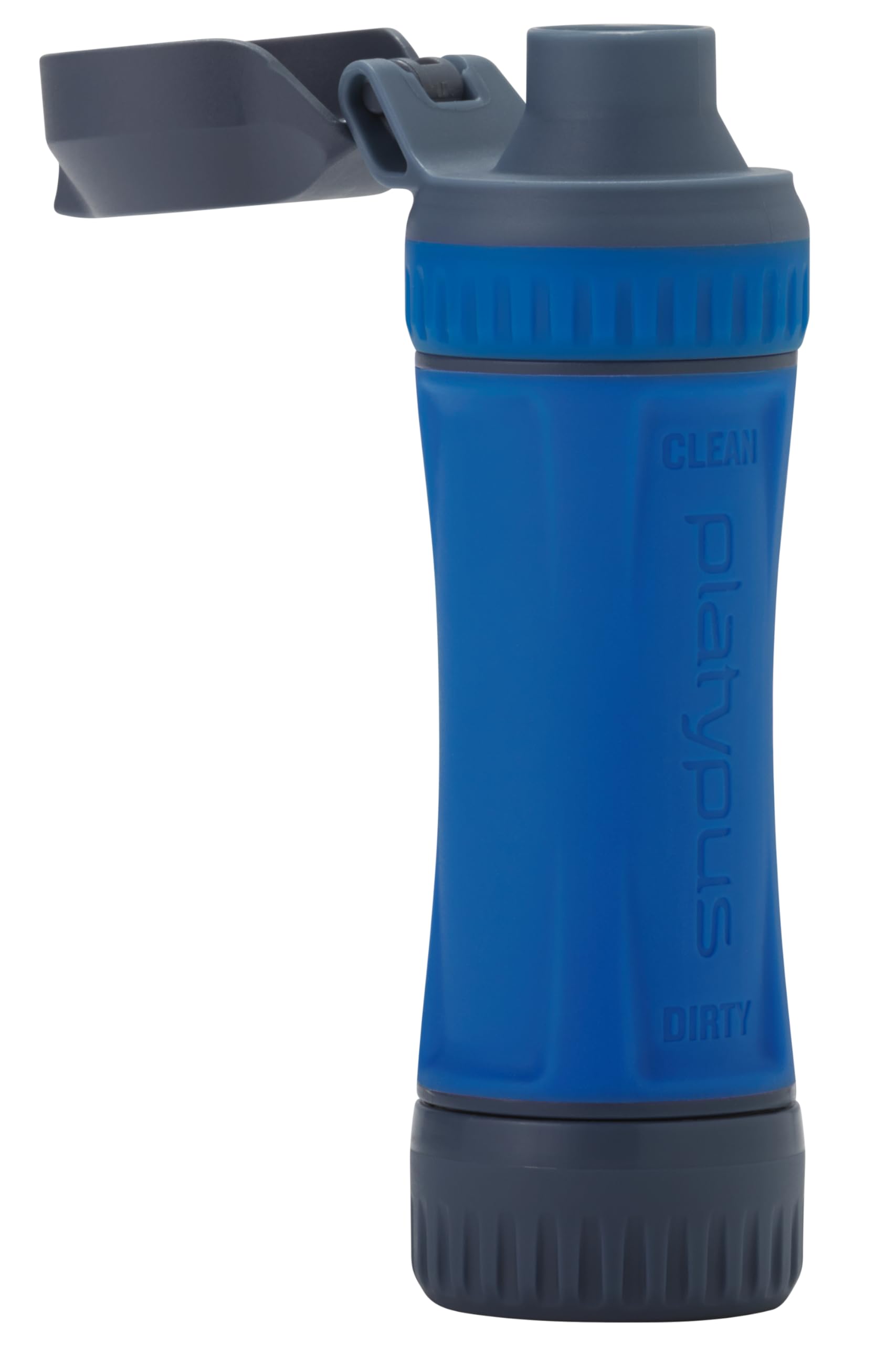 Platypus Quickdraw Ultralight Backpacking Water Filter, Blue