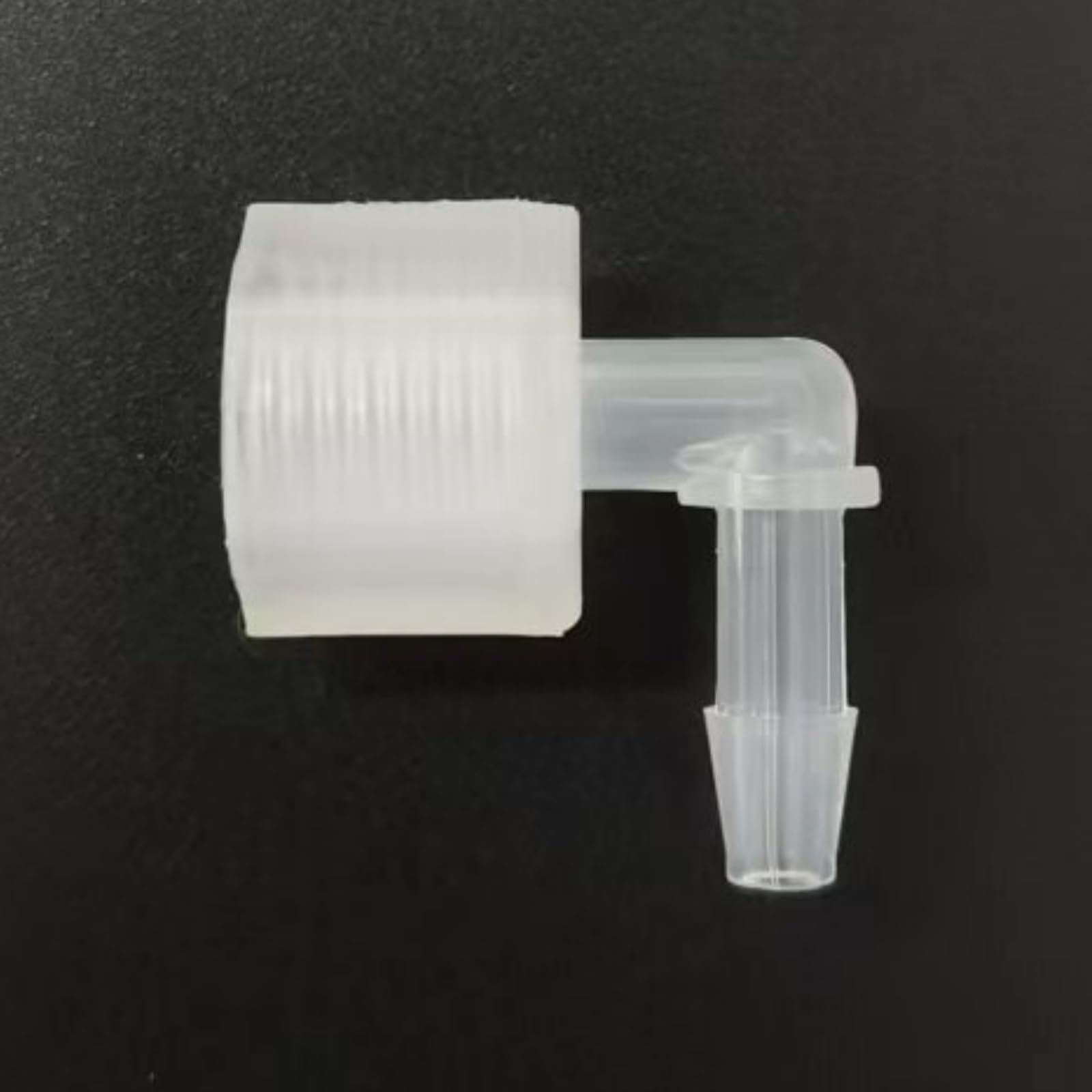 Accesorios de manguera de plástico 1/8NPT macho/hembra, conectores roscados para laboratorio y maquinaria de alimentos, paquete de 100
