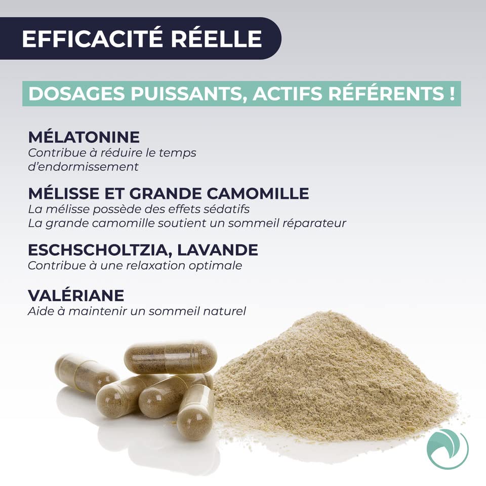Prescription-Nature-SOMMEIL-Complement-Alimentaire-pour-Mieux-Dormir-Melatonine-190-mg-Complexe-de-Plantes-Apaisant-Sommeil-Naturel-et-Reparateur-Fabrication-Francaise-30-Gelules