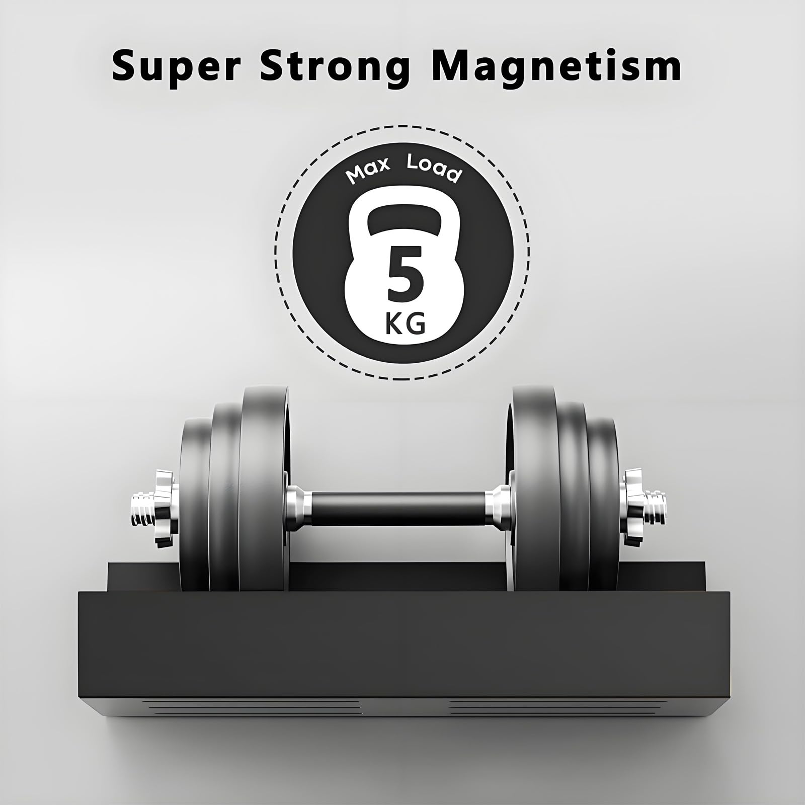 Kühlschrank Regal Magnetisch, 2 Stück Magnet Regal Kühlschrank mit 4 Haken, Metall Magnetisches Gewürzregal Magnetic Spice Rack für Küche Aufbewahrung und Organisation, Schwarz