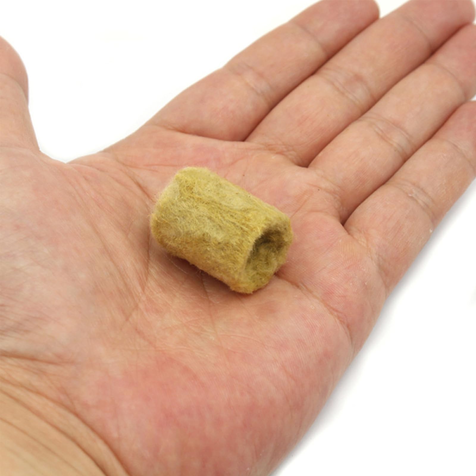 Steinwolle Anzucht 100 Stück Steinwolle Würfel Rockwool Cube Steinwolle Blatt Grow Anzucht Anzuchtmatte Bodenlos Anbau Hydrokultur für Gemüse Stecklinge Kolonisation und Umpflanzen (30x30x40mm