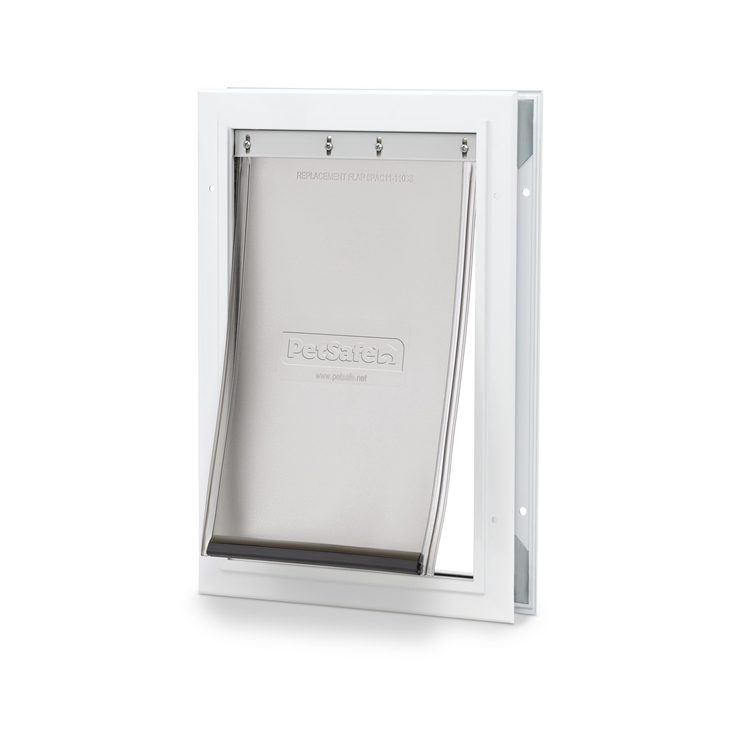 PetSafe Freedom Aluminum Pet Door, White, Medium