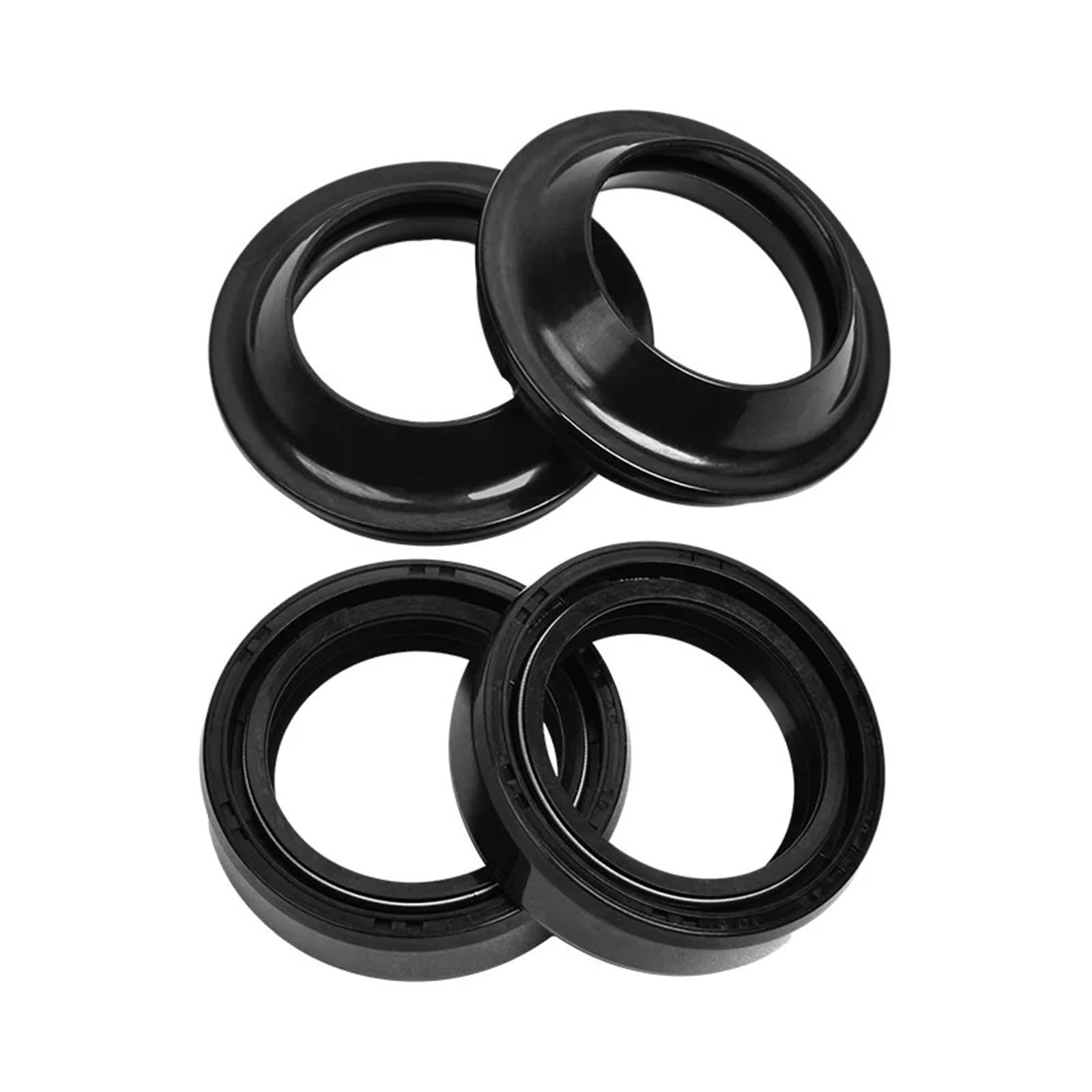30x42x10.5 30 * 42 Front Shock Fork Damper Oil Seal 30 42 Dust Cover Lip For KLX125 KLX125A KLX125B KLX 125 KLX125L 03-06(2pcs seal 2pc cover)
