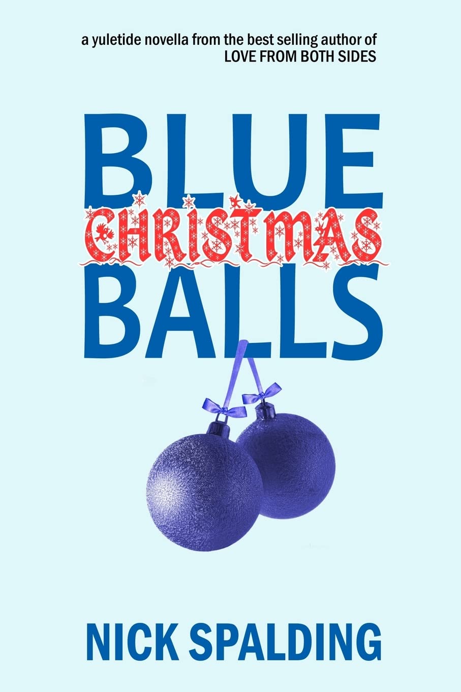 Blue Christmas Balls By Nick Spalding