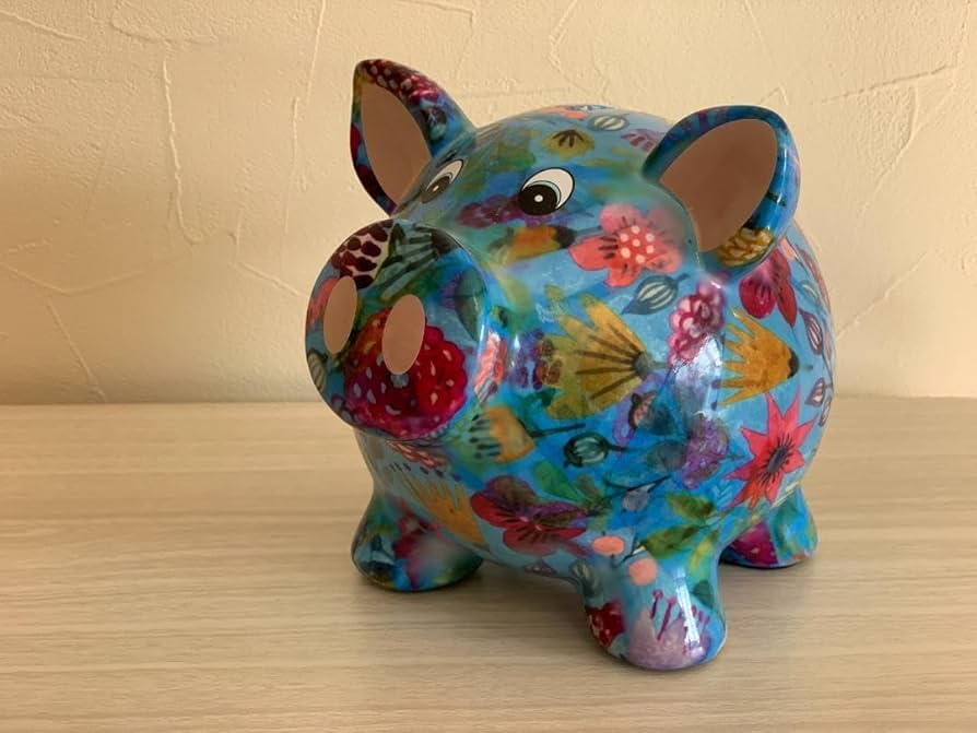 ポンピドゥ　アニマルマネーバンク 8348 犬 貯金箱 ポンピドゥ風 アート かわいい おしゃれ ポップ