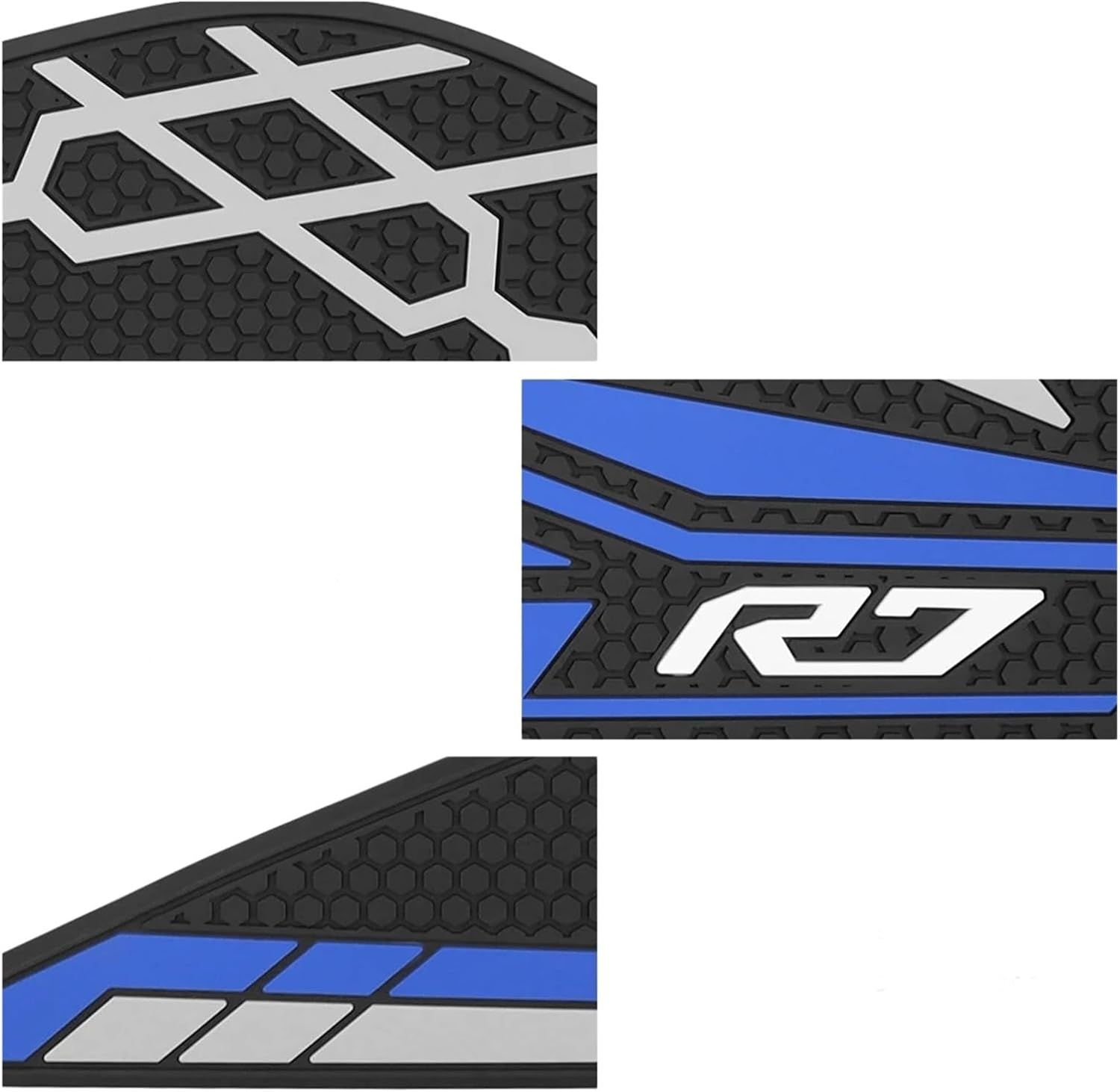 Motorcycle Tank Sticker Motorcycle Accessories Fuel Tank Pad Traction Anti-Slip Side Sticker Protection for YA&MAHA YZF-R7 2021-2025.