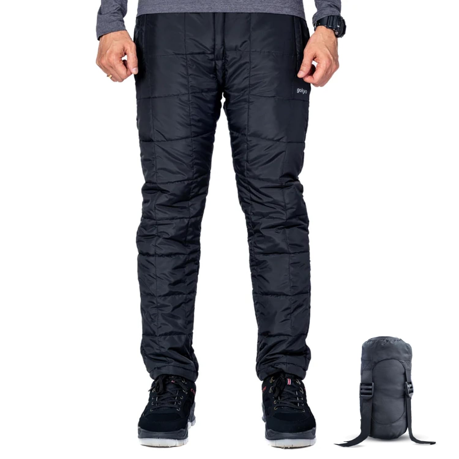 GOKYO Annapurna Mens Insulated Pants Ideal wear for Extremely Cold Weather to be Used Over Layers for Instant Warmth. CLO Rating 4-picture-21