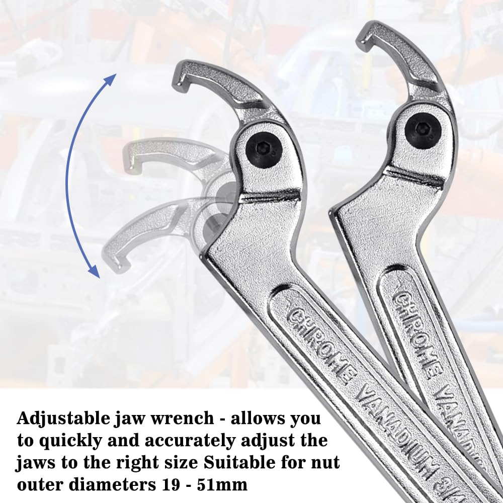 Clé à Molette Clé Mixte Draper 6 Mm - Acier Chrome Vanadium, Robuste Et Précise Pour Usage Quotidien Clé Atelier Qualité UE