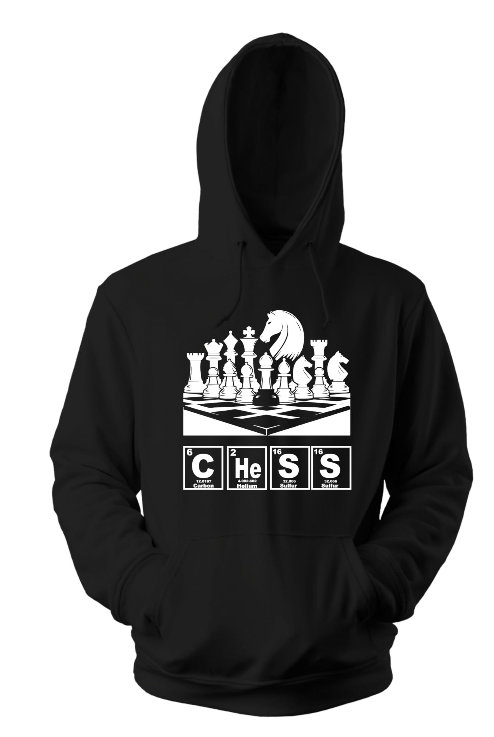 trendify Men's Women's Regular fit Chess Board Periodic Elements Printed Hoodie Sweatshirt-picture-44