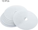 MECCANIXITY Filtre d'échappement universel pour sécheuse, coton 240x35mm Blanc pour les vêtements Filtre de remplacement de filtre 10