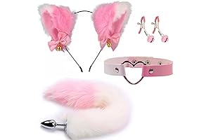 Fox Tail Butt Plug Set Unleash Your Kinky Side