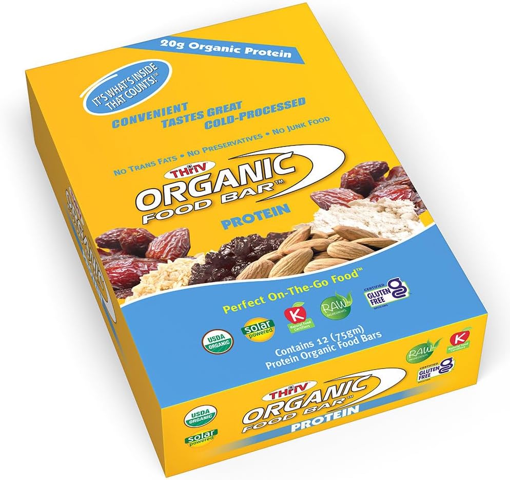Protein - 12 BarsUSDA Organic