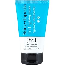 Skincyclopedia Face Wash for Dry Skin with 5% Hyaluronic Acid, Ceramides and Niacinamide - Hydrating Face Cleanser and Make Up Remover - Also Suitable for Normal and Sensitive Skin, 150ml