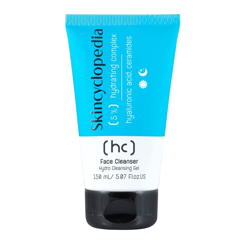 Gel de limpeza facial hidratante Skincyclopedia, 150 mL