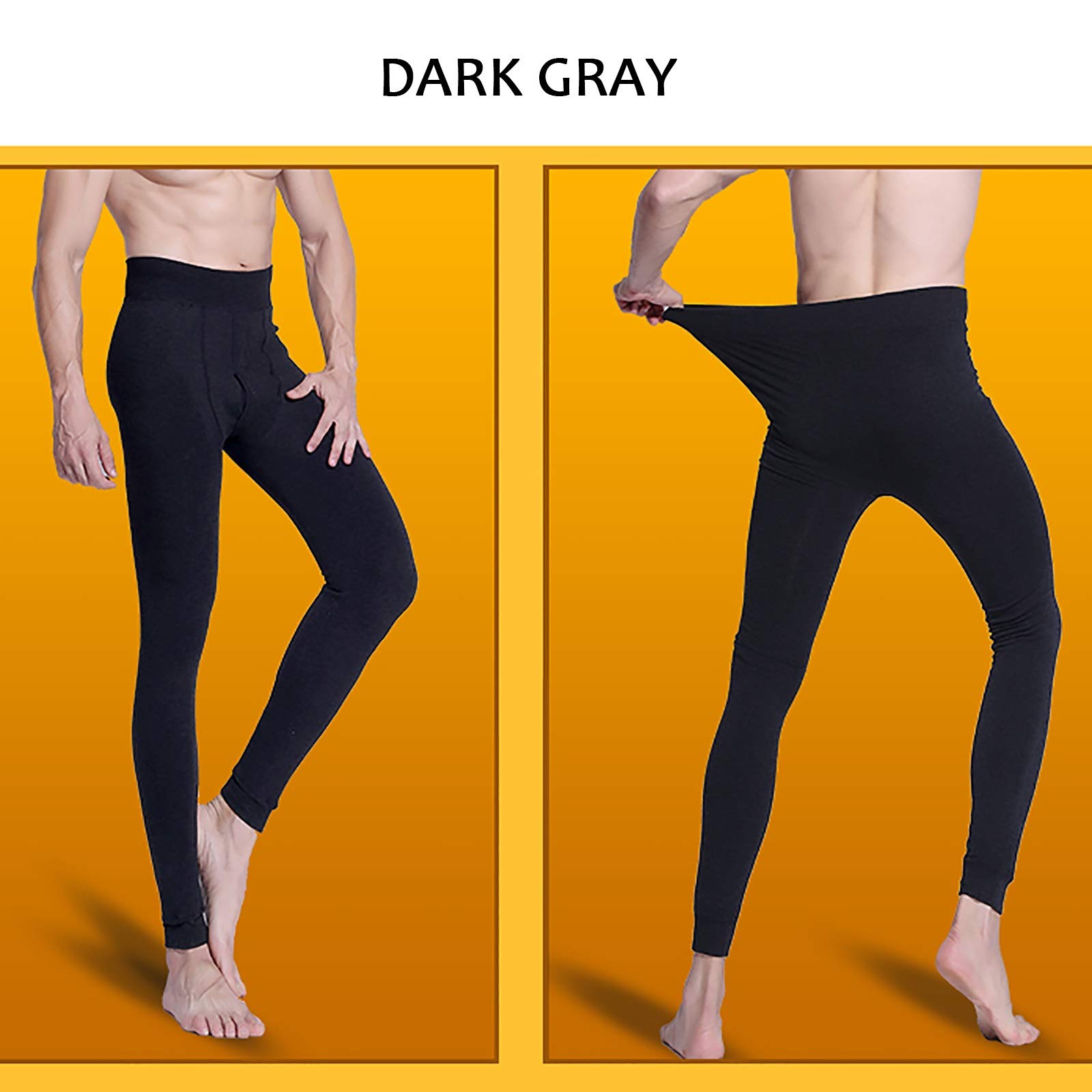 G&F Pantalones Térmicos Hombres Calzoncillos Largos Calentar Capa Base Pantalones Interior Invierno Leggings Pantalones
