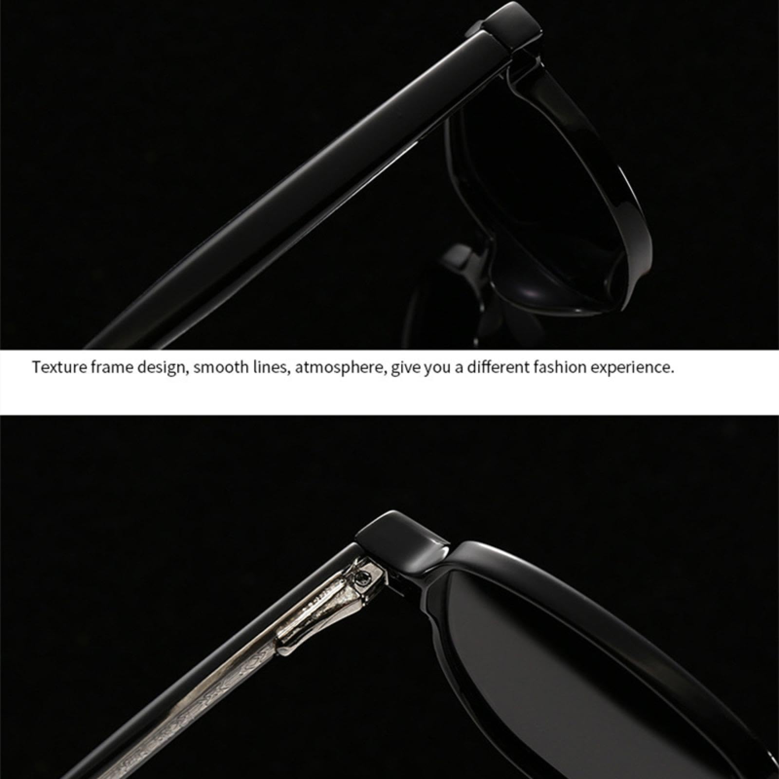 Gafas de sol de lujo con remaches retro para mujer y hombre, moda UV400