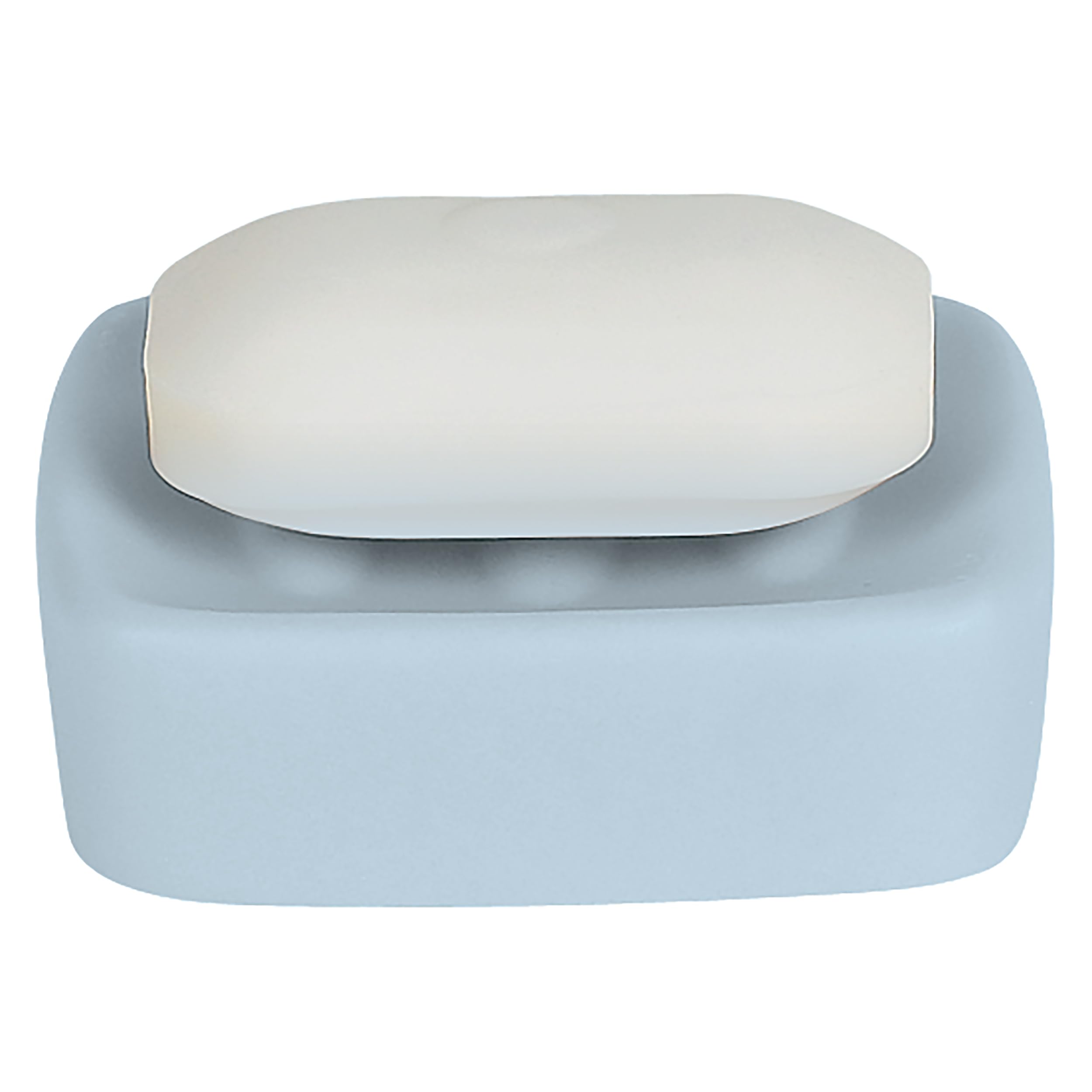 Spirella Blue Retro Ceramic Soap Dish Pastel