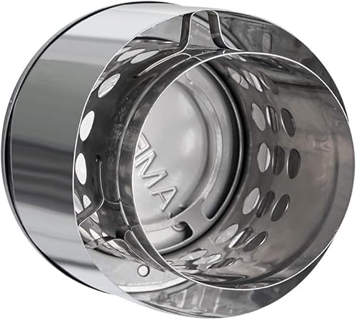 Miniatura 3 de CAMPLUX - Tapa de lluvia de acero inoxidable para calentador de agua sin tanque para exteriores, ACERO