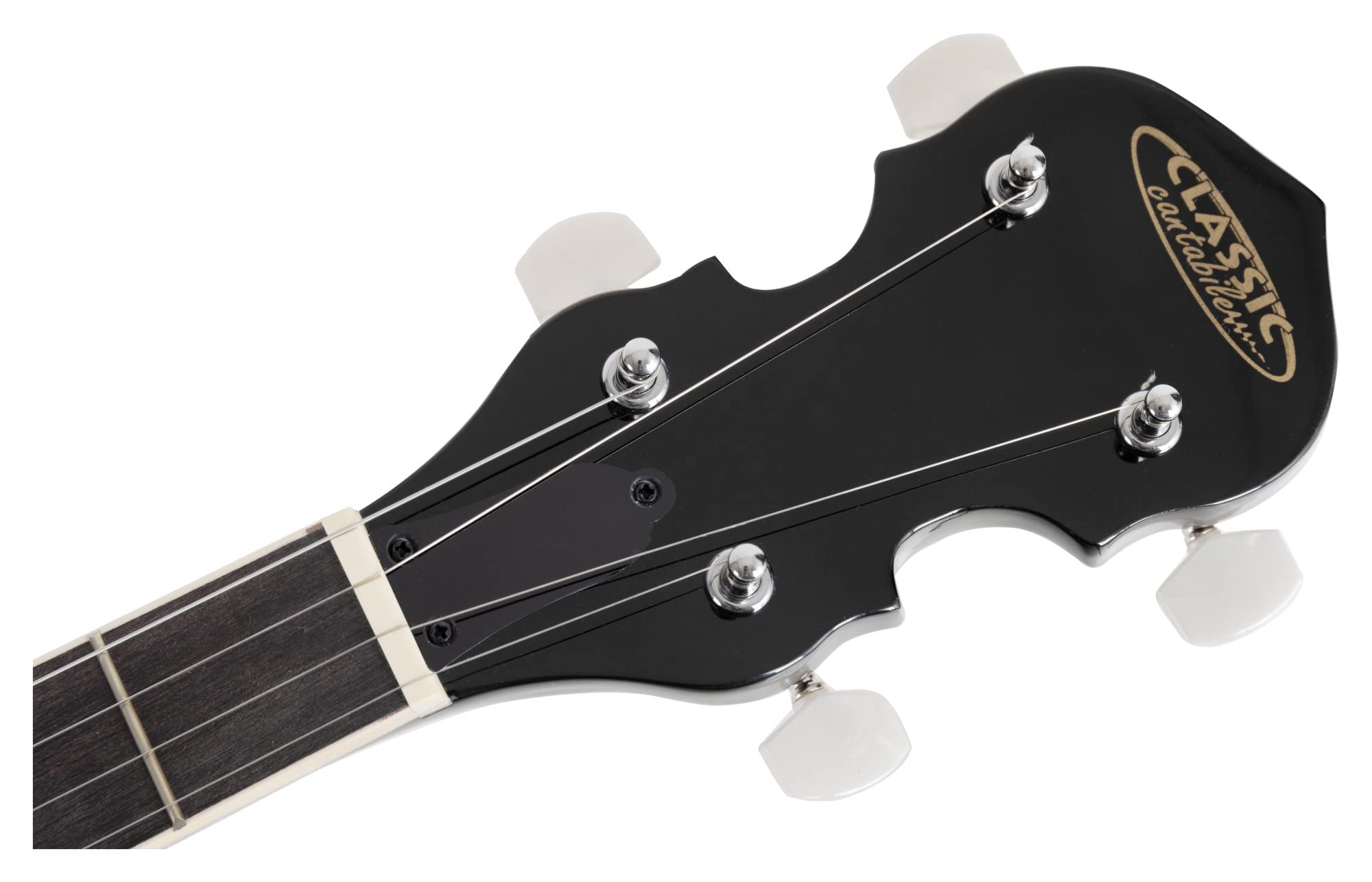Classic Cantabile BB-5 Banjo 5 Cordes - Banjo 5 cordes avec résonateur - caisse 11" et résonateur en tilleul - touche : Blackwood - diapason 26", 22 frettes - finition brillante