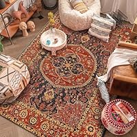 ヴィンテージ風のペルシャ柄カーペット リビング用の160×230 ヴィンテージ風のペルシャ柄カーペット リビング用の160×230