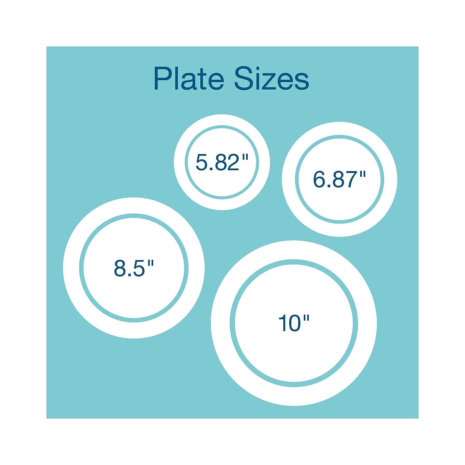 Dixie SXP6WSPK Pathways Soak Proof Shield Heavyweight Paper Plates 5 7/8-Inch dia 125/Pack