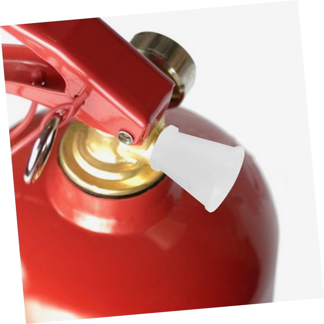 SOLUSTRE Fire Extinguisher Nozzle Wide Mouth 20pcs Plastic Nozzles Replacement Parts for Fire Extinguishers