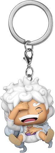 Funko Pop! Keychain: One Piece - Monkey D. Luffy Gear 5- Mini-Figurine en Vinyle