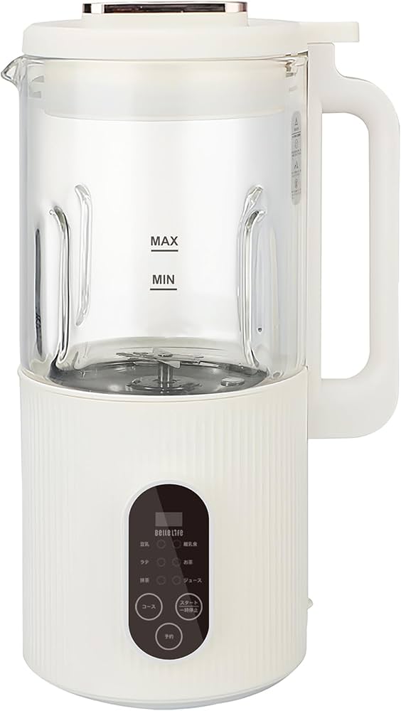 未使用　健康生活 豆乳工房 豆乳メーカー 豆乳メーカー 乾燥大豆 12H予約 全自動 濾過不要 スープメーカー 完全