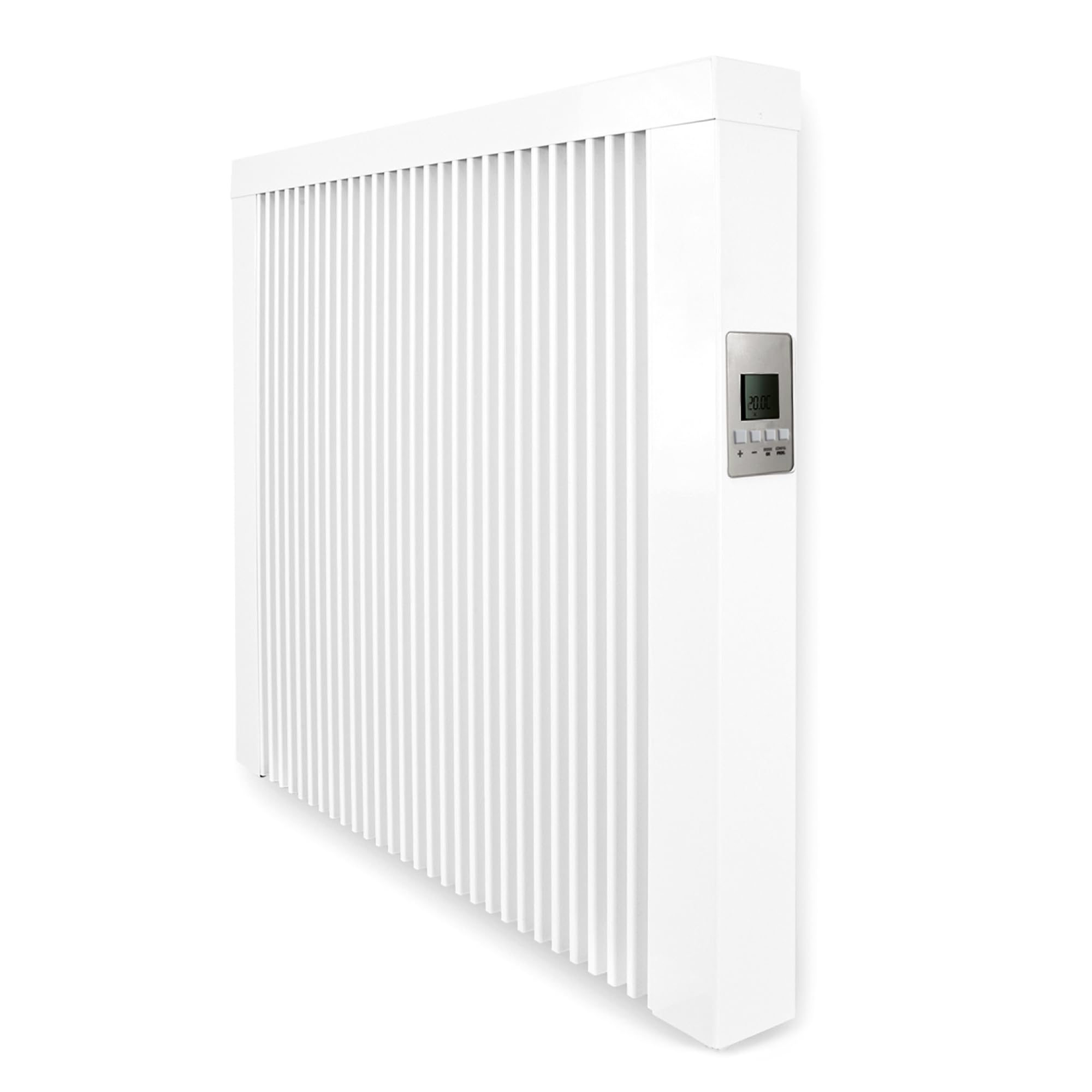 anapont Grzejnik elektryczny premium ze sterowaniem za pomocą aplikacji W-Lan, 1300 W, ogrzewanie powierzchniowe, grzejnik elektryczny, z kamieniem magazynowym, szamot, z termostatem, energooszczędne,