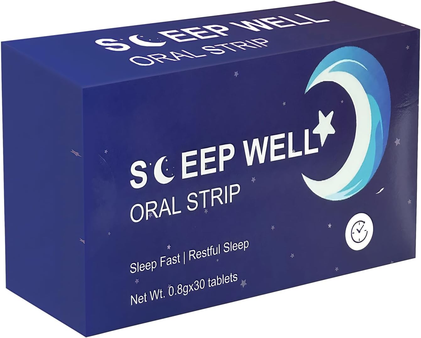 Sleep Patches, with Fast-Acting Formula, 30 Pieces, Calming Sleep Stickers, Bedtime Calming Stickers, Promotes Relaxation, for Nighttime, Home, Travel, Students, Shift-Workers, Seniors