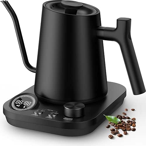 Silonn Gooseneck Kettle, Electric Kettle with ±1°F Precise Temperature Control,