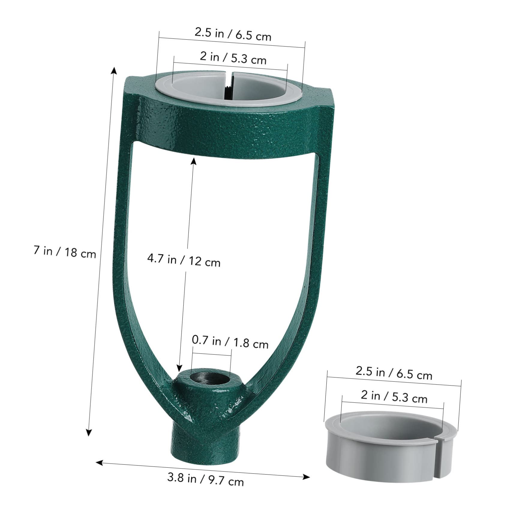 Máquina de Espiga Cuadrada para Taladro de Banco Casquillo 65-53 de Hierro | Accesorio de Conversión, Resistente al Desgaste, Fácil de Transportar, Uso en Perforación y Mortaja