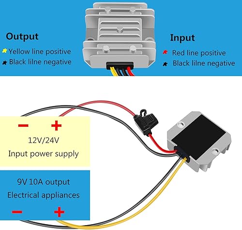 Miniatura 10 de DC-DC 12V 24V 36V (9V-40Vestabilizado a 24V 6A 144W Convertidor de potencia, regulador de voltaje, refuerzo, módulo de potencia impermeable y