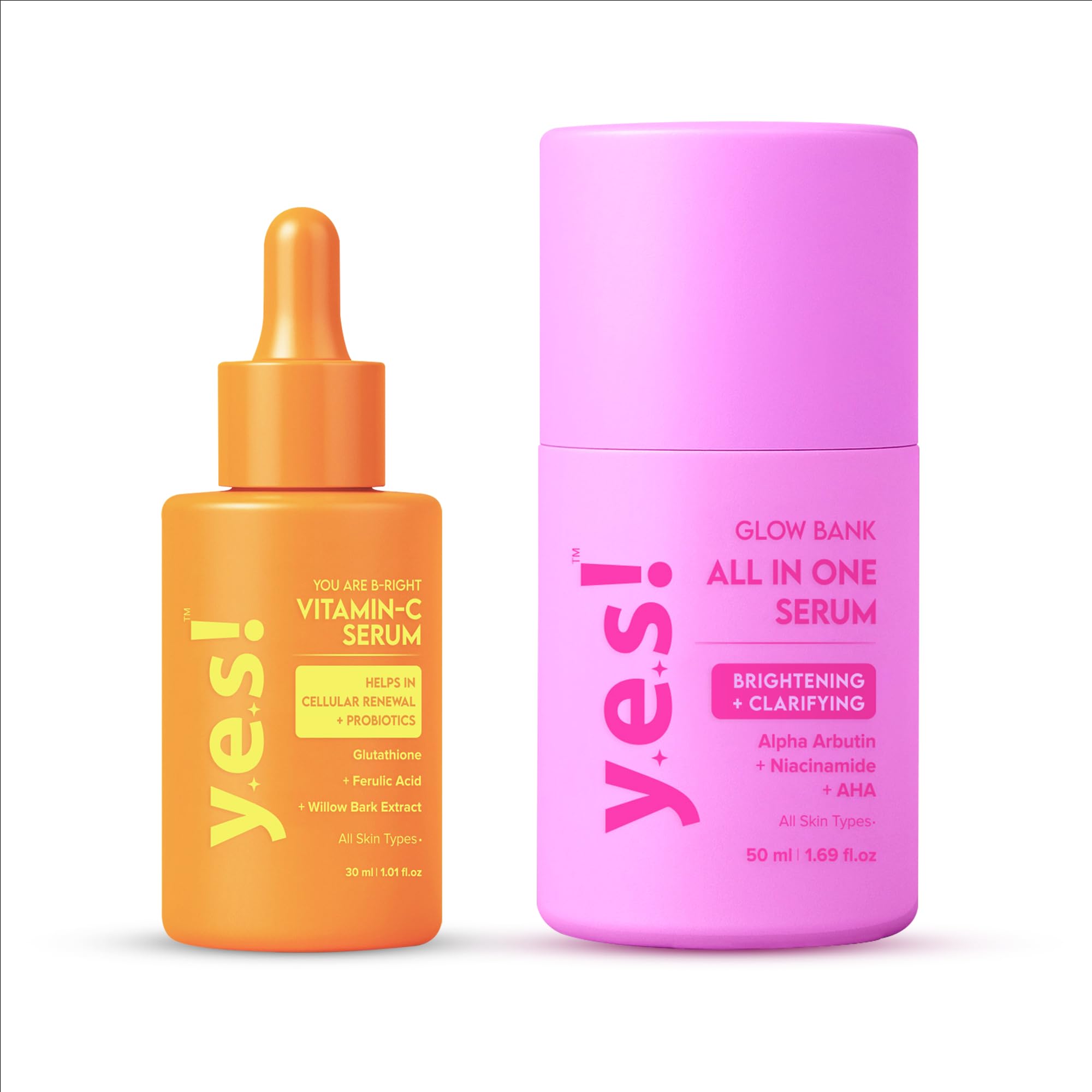 You are B-RIGHT Vitamin C Serum(30g) with Glutathione & Glow Bank All-In-One Serum(50g) with Niacinamide | Brightening & Hydrating Serum Duo | Korean Skincare Combo For All Skin Types-image-44
