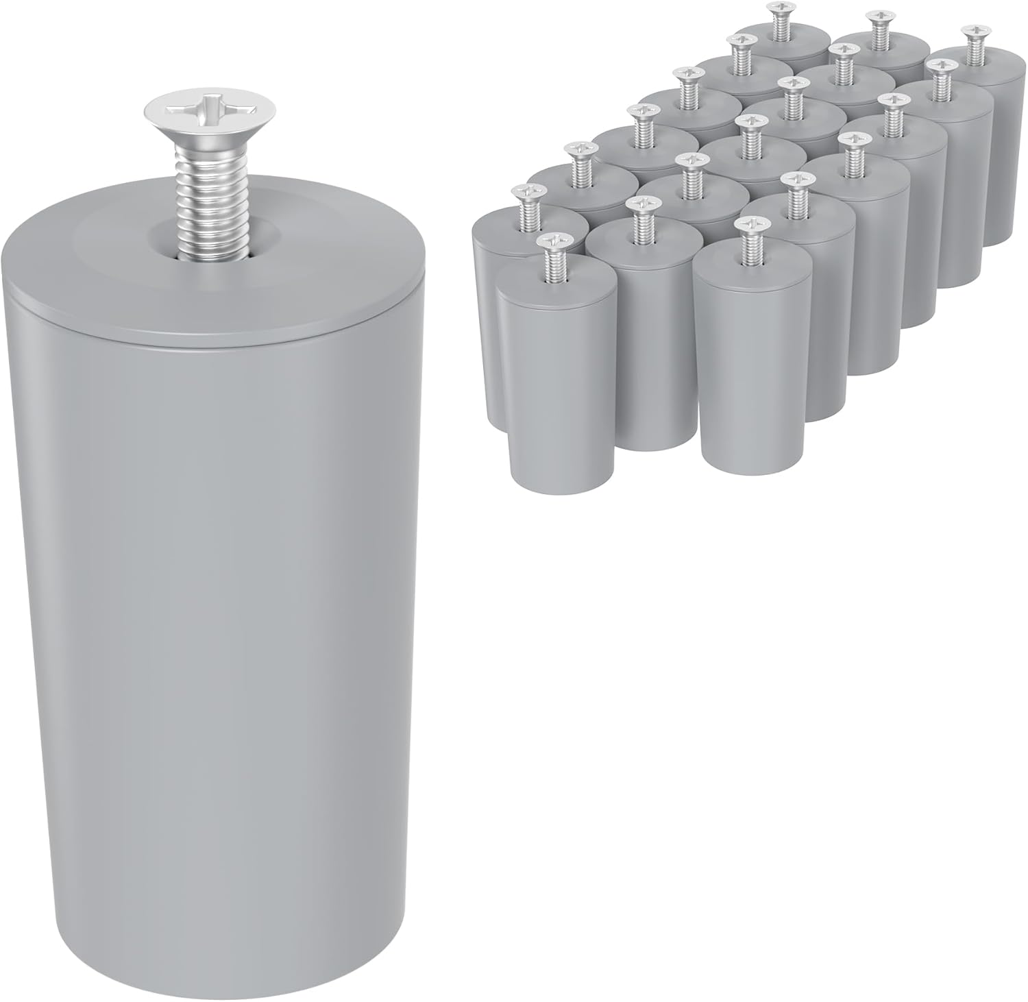 ECENCE Roller Shutter Buffer Stopper set with 20 stoppers and screws