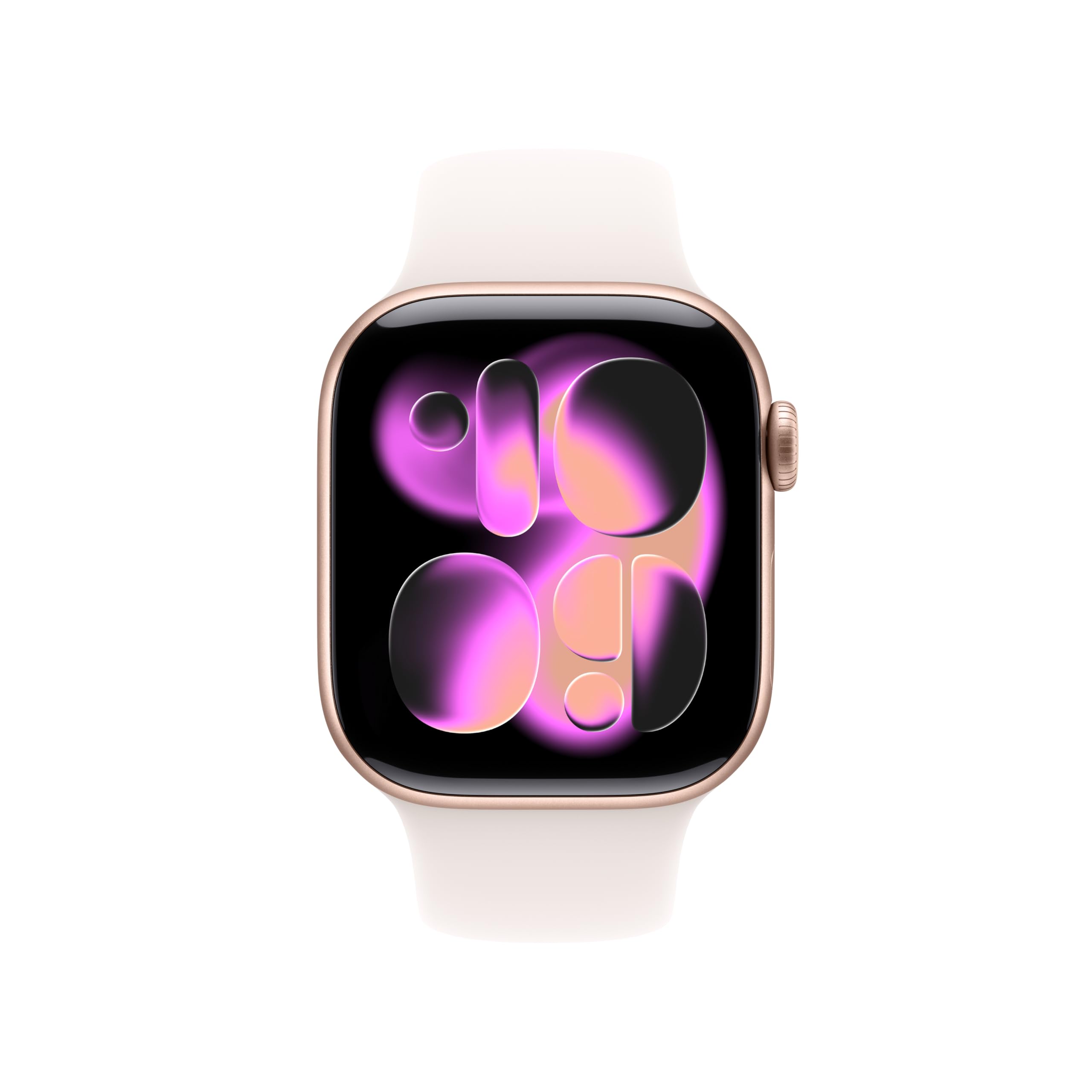 Apple Watch Series 11 [GPS 42mm] Smartwatch with Rose Gold Case and Light Blush Sport Band - S/M. Sleep Score, Fitness Tracker, Health Monitoring, Always-On Display, Water-Resistant - 2