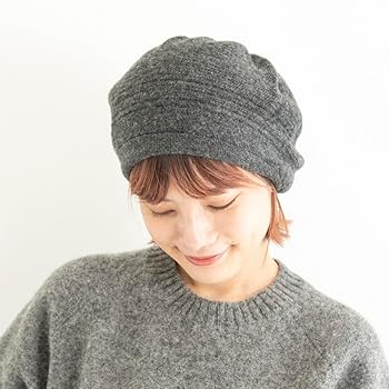 イグニハイド ベレー帽 パイピング加工サーモニットベレー帽 | メンズスカートなど