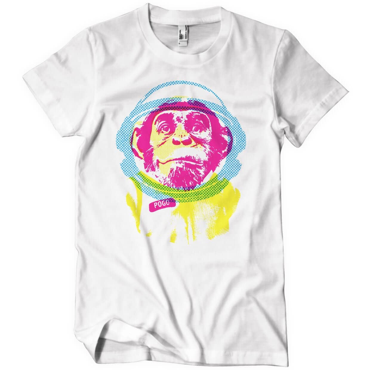 The Umbrella Academy Men's White Officially Licensed Pogo T-Shirt (White), Large